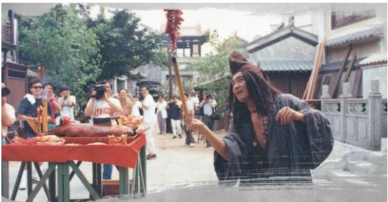 周星驰拍济公电影的幕后,周星驰拍的济公