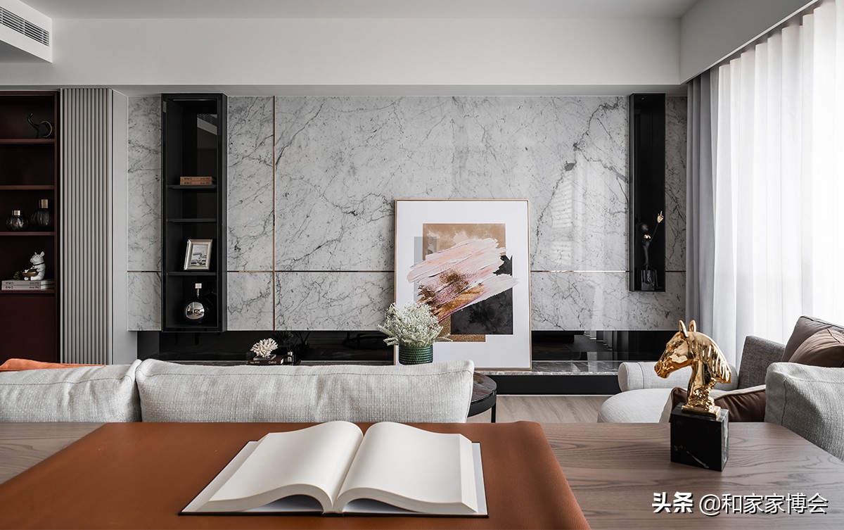 轻奢风家宅设计｜以设计细节堆叠精致生活情调