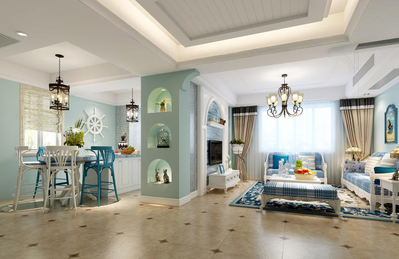 美式餐桌用圆桌还是方桌,圆桌与方桌哪个更上档次