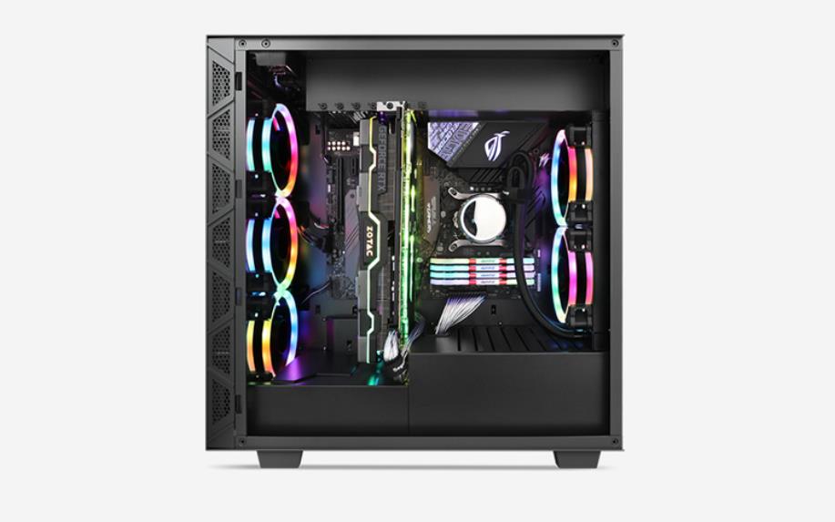 鑫谷atx3.0850w全模组,鑫谷机箱可以装三风扇显卡吗