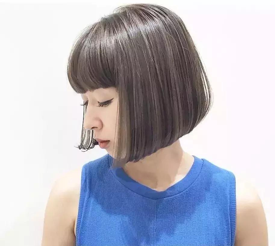 大脸国字脸适合的短发发型,大脸妹子最适合的四款发型