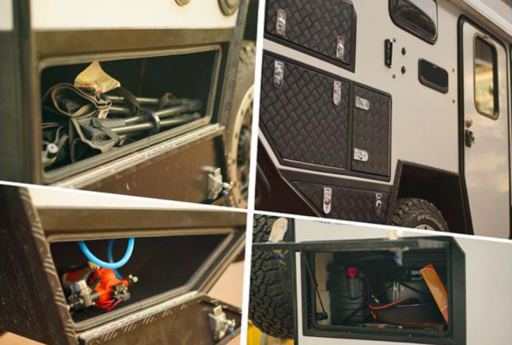 新款国六麦卡单排越野房车,定制四驱越野全地形b型长轴房车