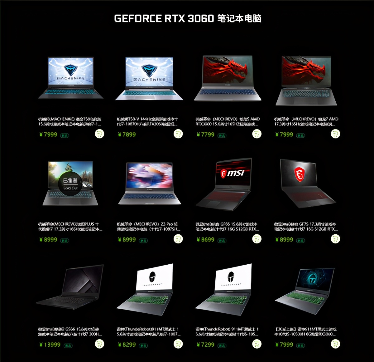 最新rtx3050笔记本有哪些,搭载锐龙6800h和rtx2050的笔记本