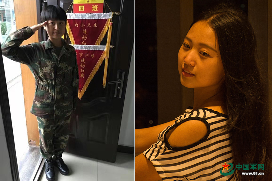 想当兵的女兵,八一策划部队