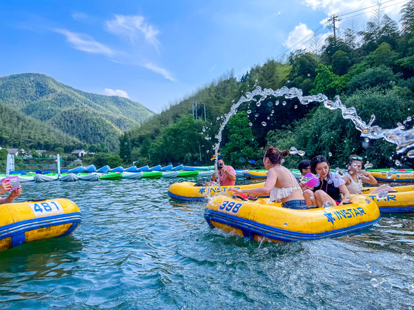 安吉哪个漂流最适合带孩子玩,安吉漂流亲子游攻略