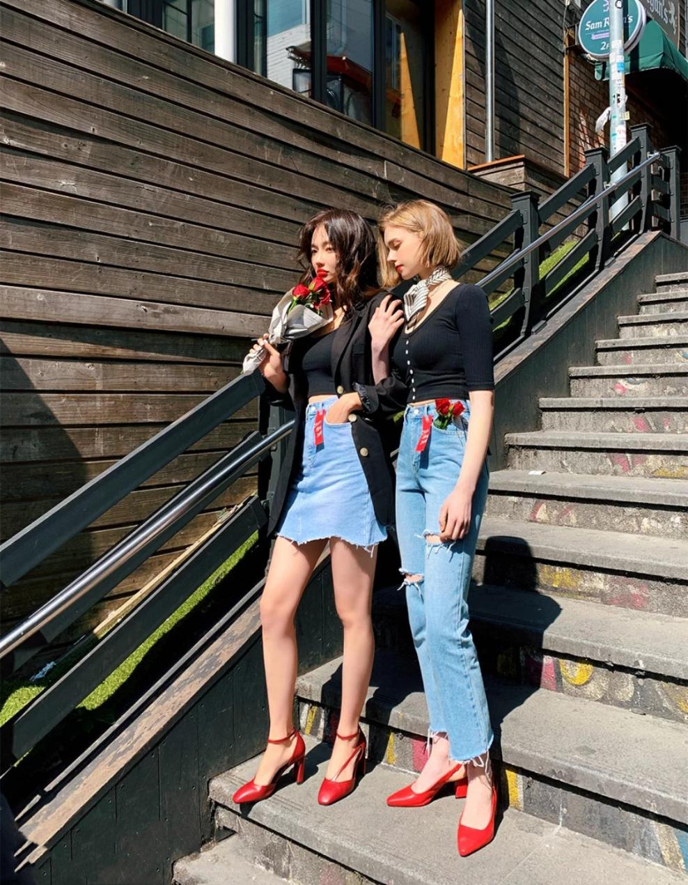 小腿粗怎么穿搭鞋裤子好看,大小腿粗怎么穿裤子好看