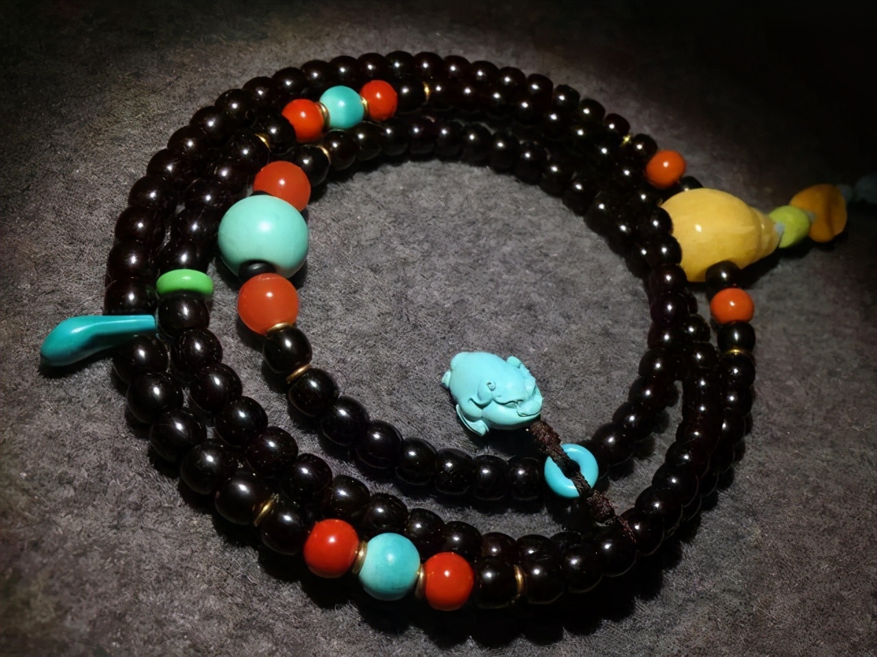 文玩手串配饰搭配合集,文玩金刚手串配饰大全