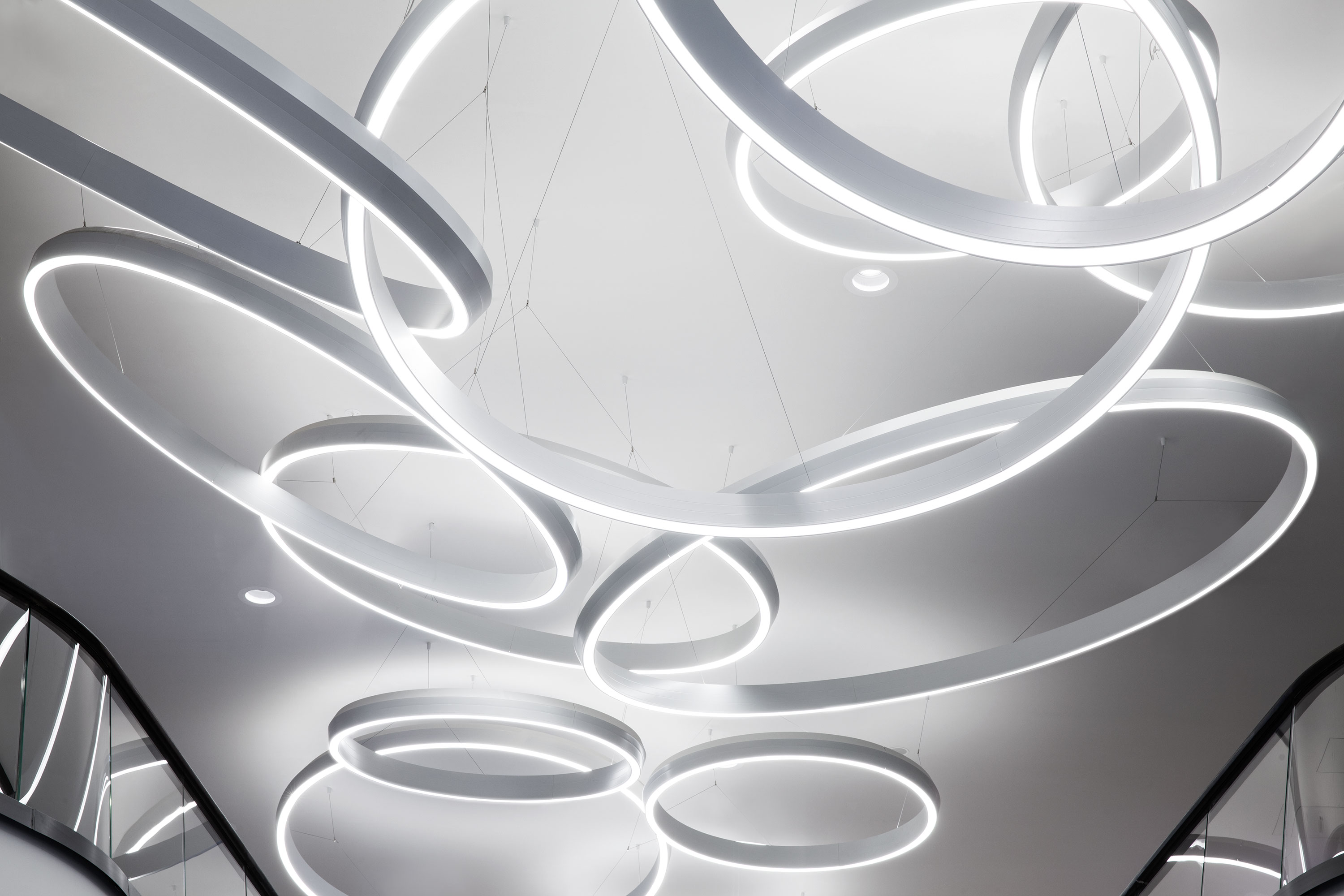 高端购物中心商业空间设计效果图,购物中心动线怎么设计