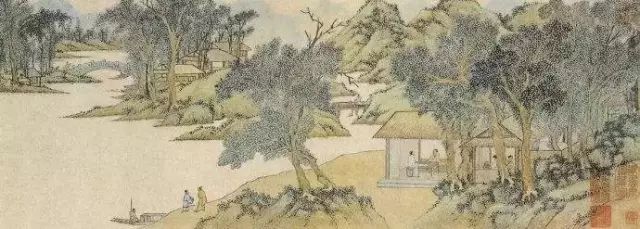 明代夏芷国画山水作品高清大图,明代100幅山水精品赏析第二辑