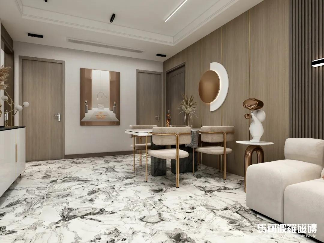 冬季轻奢风格美宅图片,182平轻奢美宅尽享静谧韶光