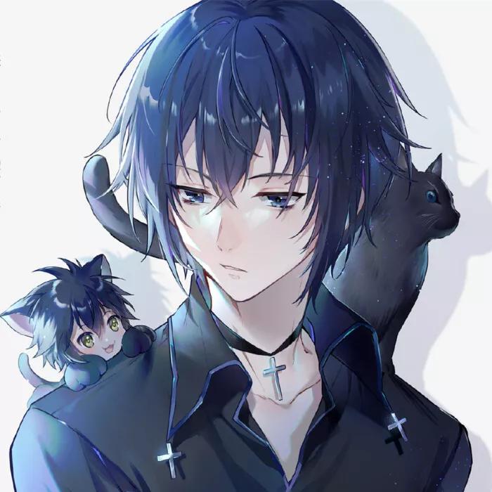 小红书帅气动漫头像男,帅气的动漫男头像短发