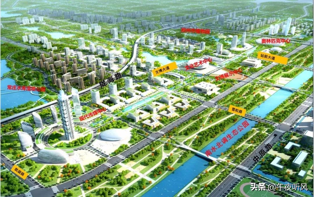 郑州郑东cbd (近看郑州cbd)