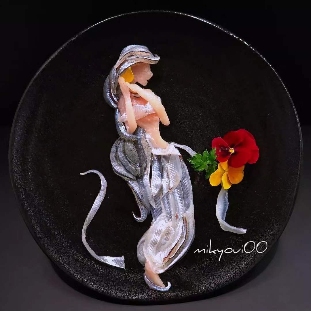 澳龙刺身摆盘制作视频,刺身制作视频创意摆盘