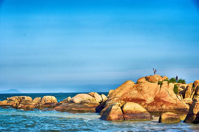 那琴湾地质海洋公园夜空,那琴湾海边