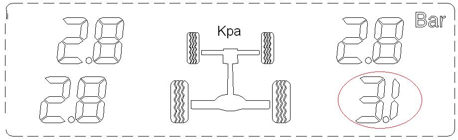 天气寒冷胎压监测报警,杰德消除胎压监测报警