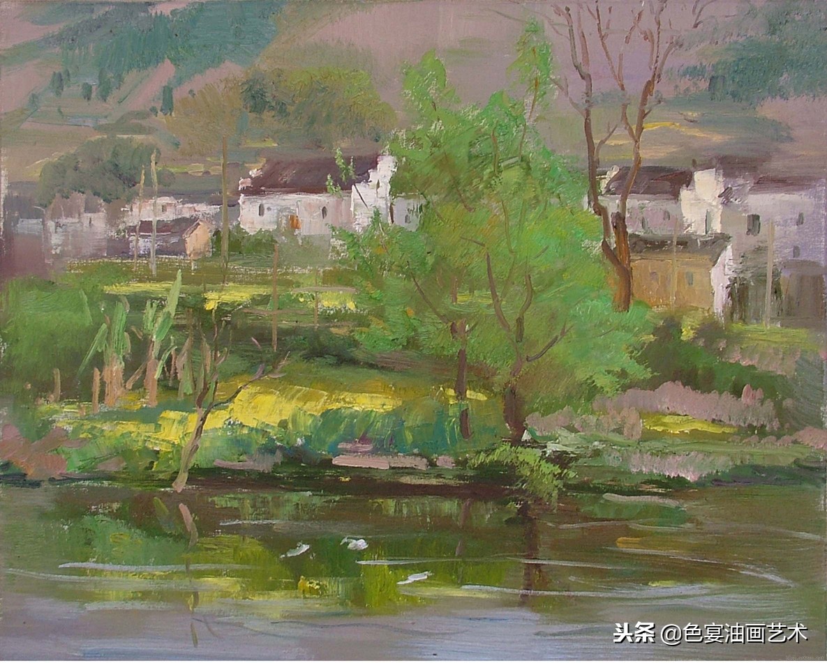 俄罗斯油画大师风景油画教程视频,油画大师油画风景创作教学视频