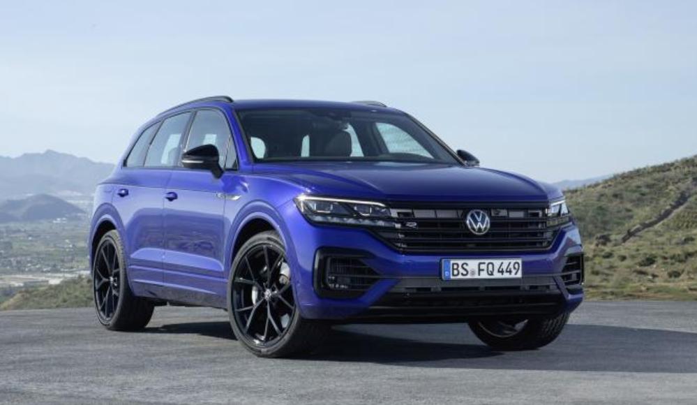 大众途锐r最新款图,就怕大众带字母