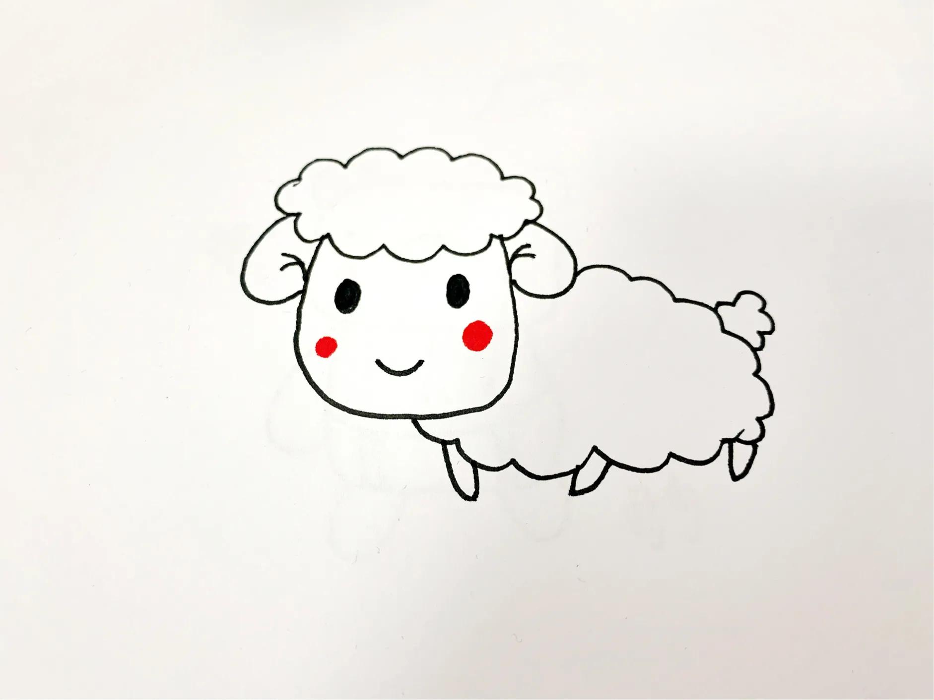 用1234567画一只小动物,儿童画画教程3-6岁画小动物老虎