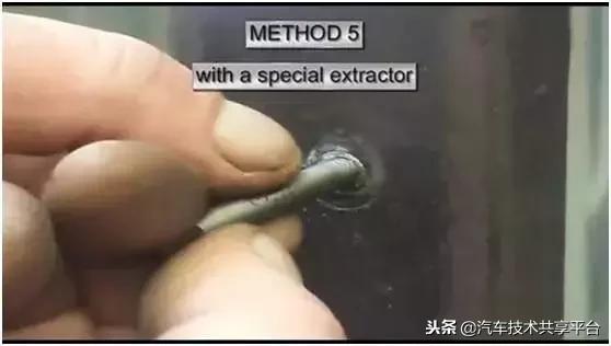 巧取断螺丝的七个小办法,巧取断螺丝