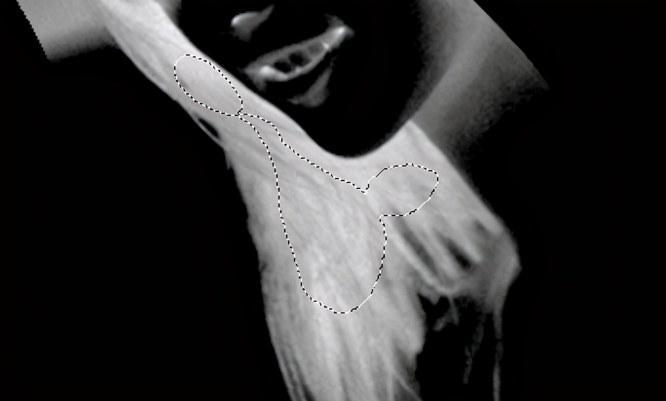 ps复杂背景发丝相近颜色抠图方法,ps通道抠人物发丝