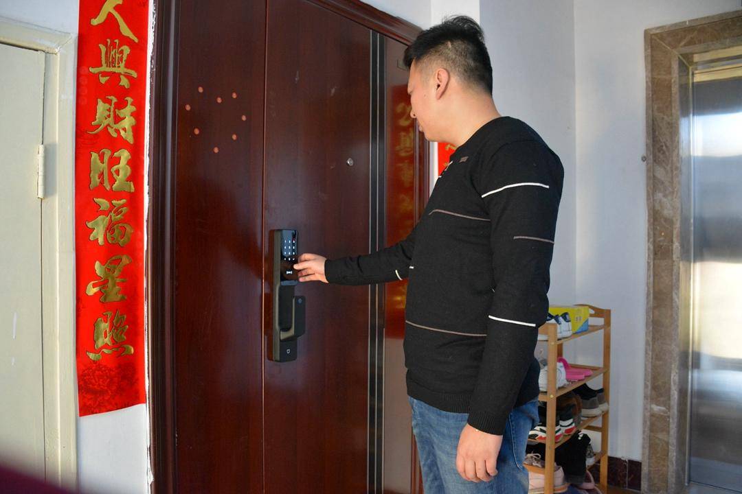 半自动指纹锁直插式锁芯,指纹锁小米最新款