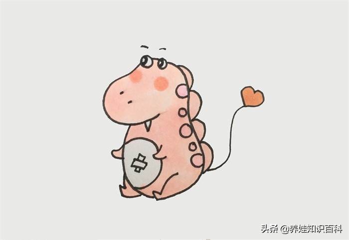 怪兽怎么画？简笔画怪兽教程来啦！跟孩子一起学习画萌萌的怪兽吧