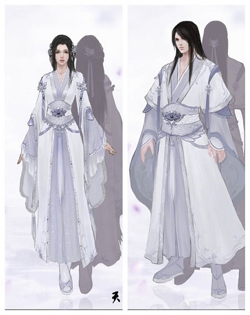 穿越次元壁谈一谈天涯明月刀各种联名汉服汉元素时装