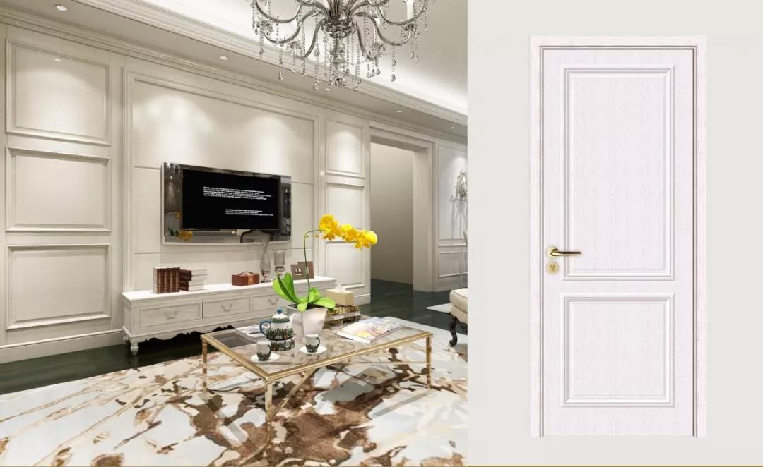 美爆整个夏天的家居流行色，用在木门上还真是好看啊