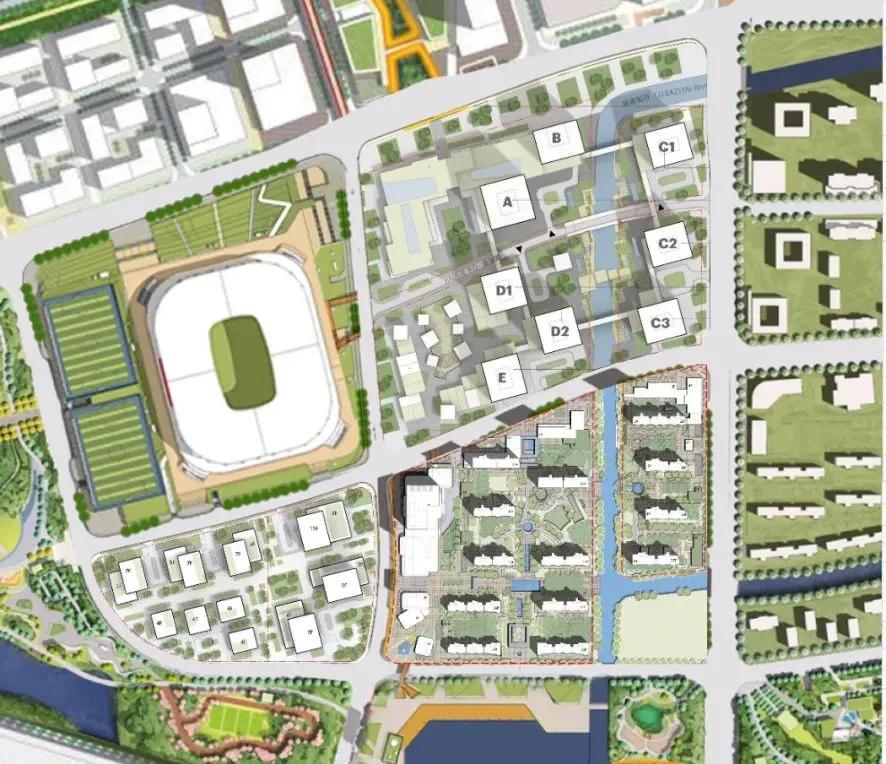 浦东新区金色中环发展带规划图,金桥金色中环发展带