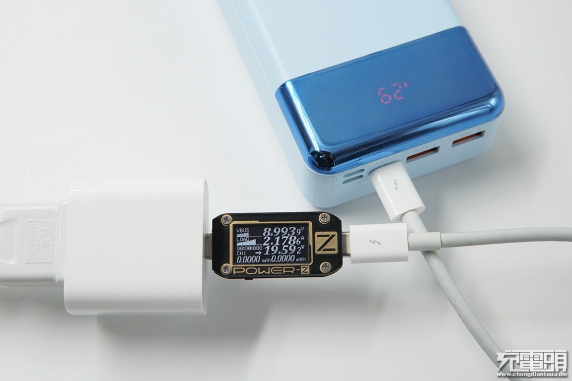 羽博30000毫安65w充电宝评测oppo,羽博车载快充充电器