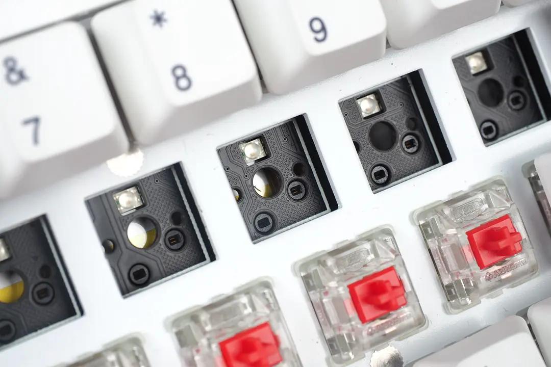 nj68机械键盘拆解,keydousnj81键盘评测