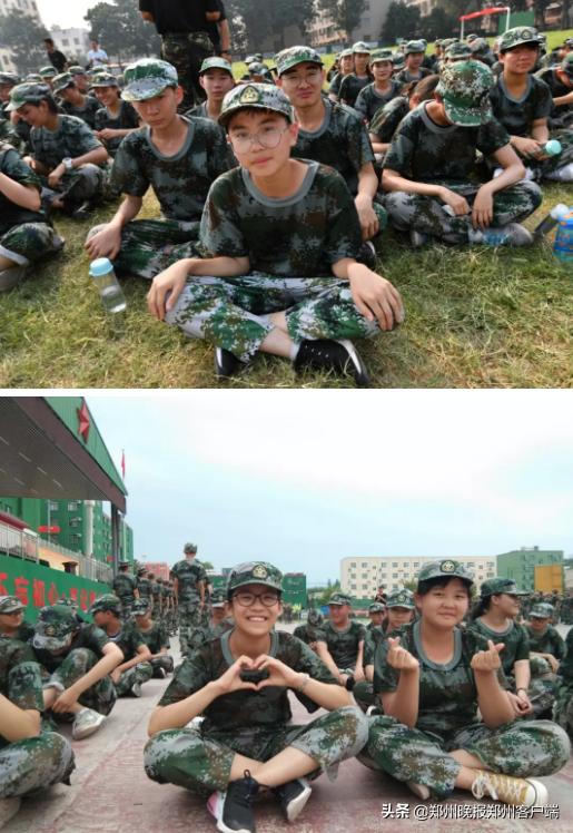 飒爽英姿展军训风采,飒爽英姿军训展风采