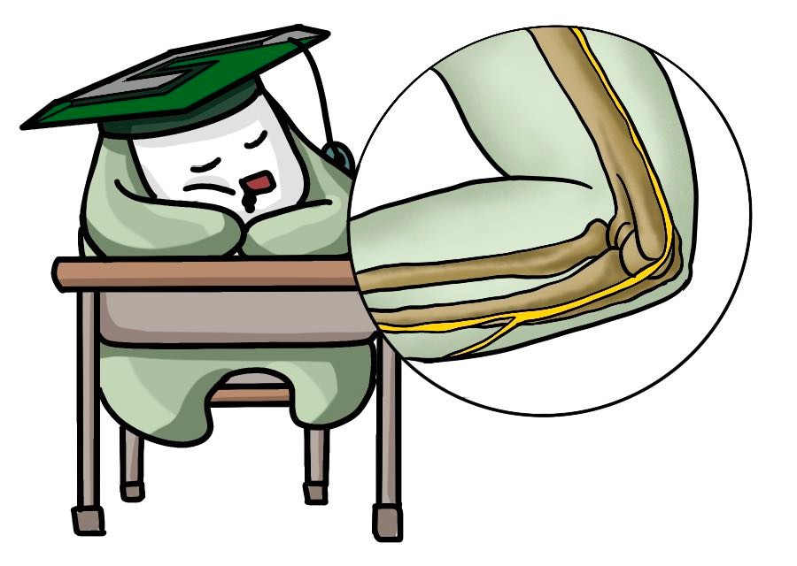 趴着睡觉不仅打嗝还流口水，我还能好好午休吗？