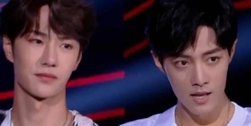 王一博肖战参加快本的视频,肖战王一博青春芒果夜