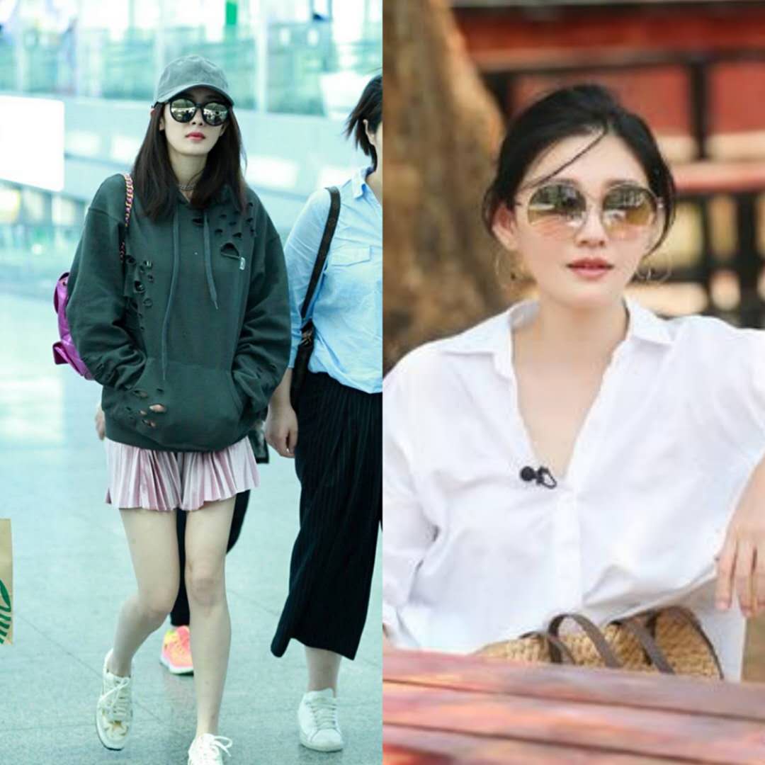 杨幂大s带墨镜,杨幂大s戴墨镜