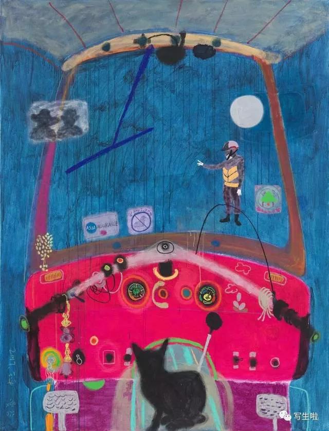 市井气息人间烟火油画,央美美术作品油画