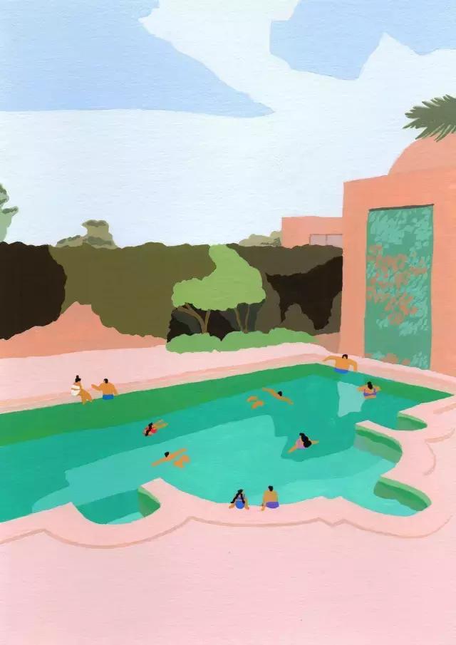 夏天画法步骤,夏天到了怎么画夏天