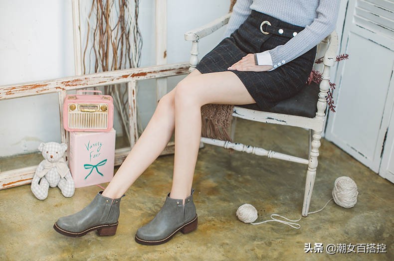 短靴怎么挑,秋冬短靴怎么搭时尚显瘦又百搭