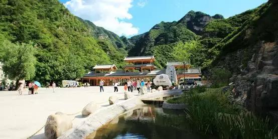 百里峡谷深处,百里峡美丽风景