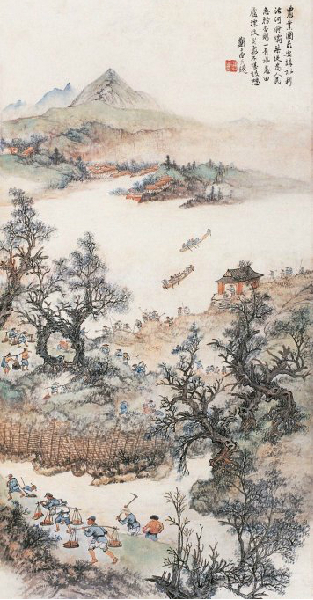 郑午昌花鸟,丝鬓散人郑午昌百幅绘画作品赏析