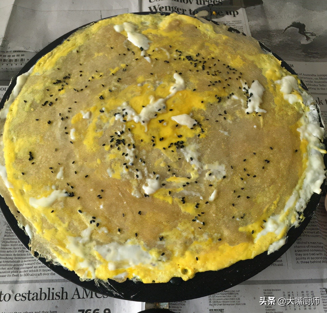 正宗杂粮煎饼的配方做法全过程,在家做杂粮煎饼的做法