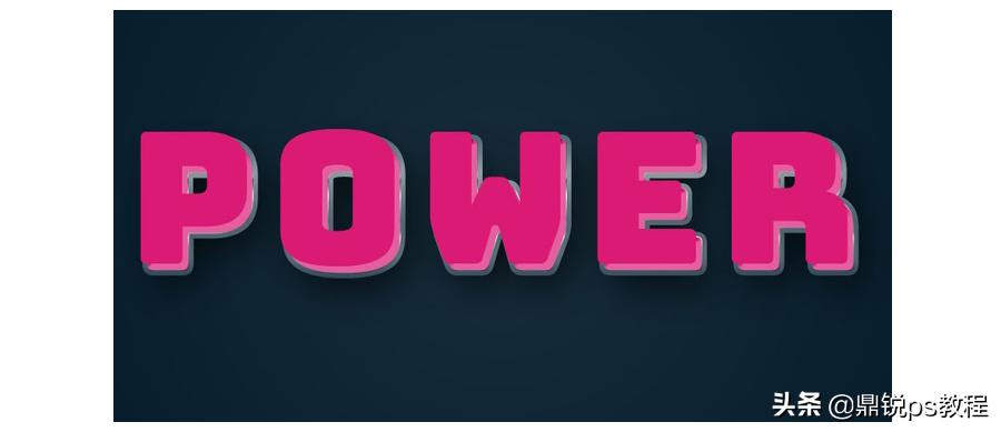 夜晚字体发光效果ps,字体ps发光