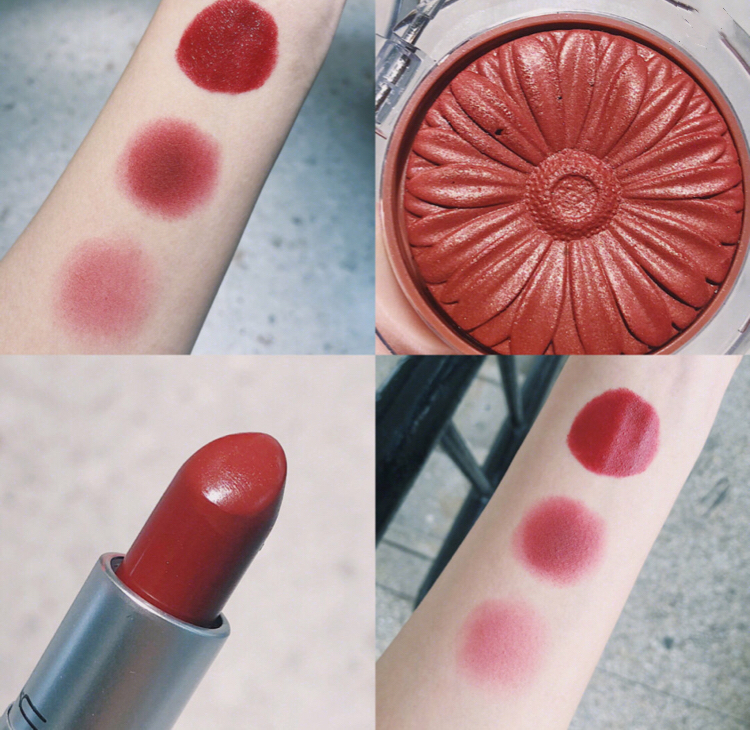 黄皮怎样选腮红颜色显白,买过的腮红