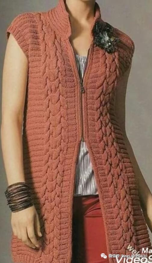 复古秋冬针织开衫怎么搭配中款,针织背心开衫女款秋冬