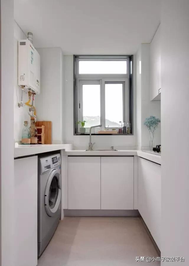 纠结洗衣机放哪？看看别人家的真实案例