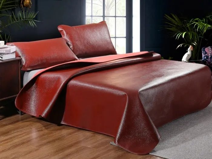 头层牛皮凉席多少钱一张,牛皮席凉席价格