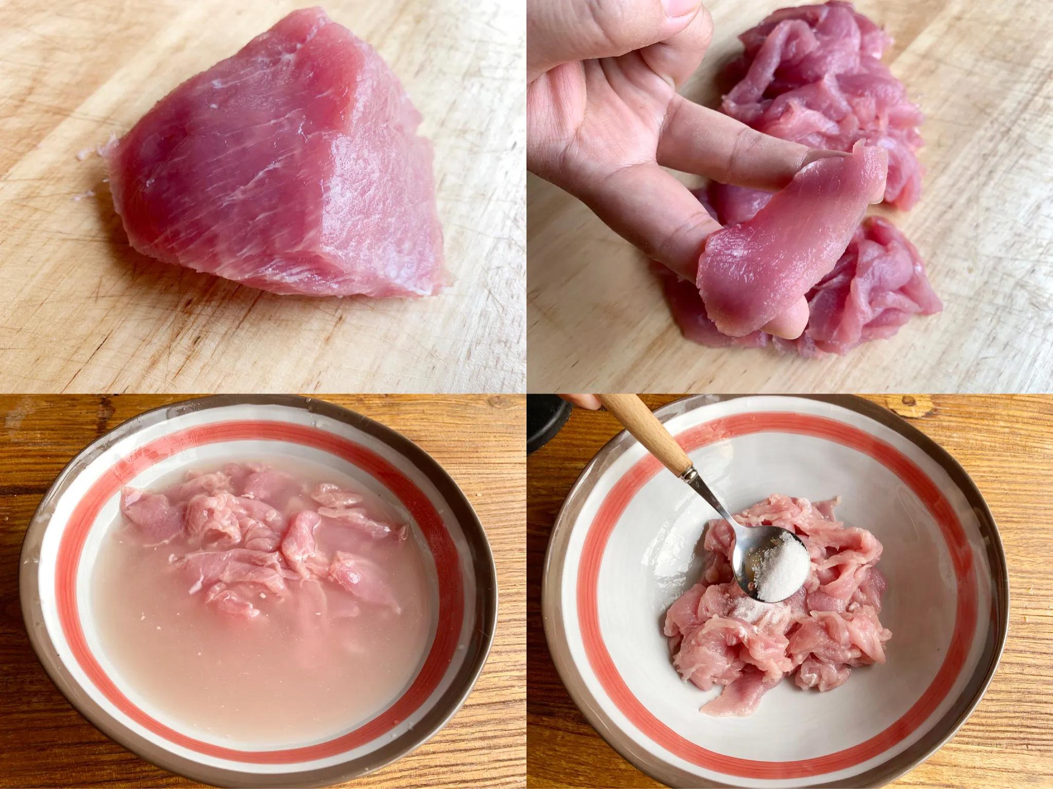 大厨分享的肉片上浆技巧，顺序最重要，这样做肉片鲜嫩爽滑超好吃