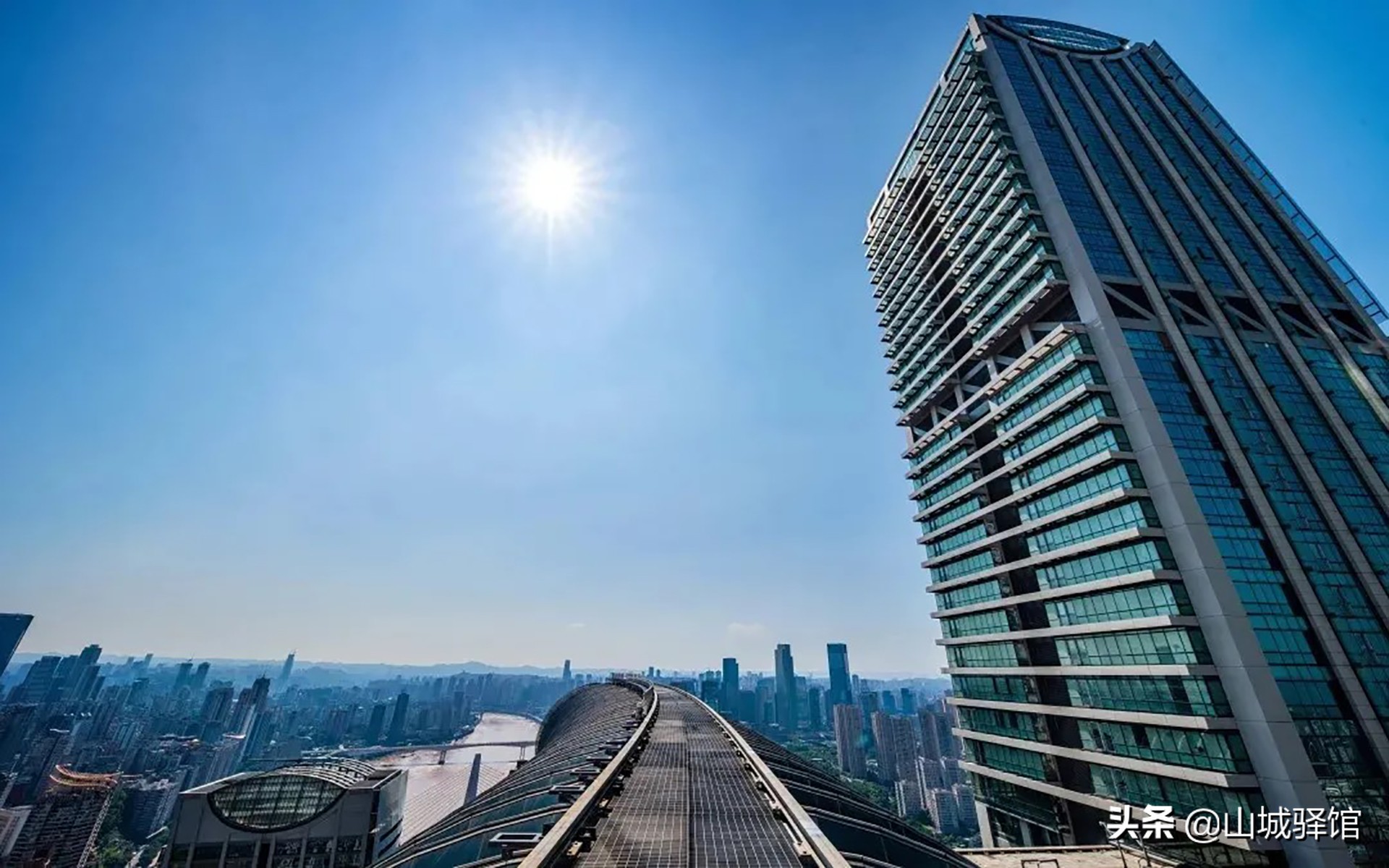 来福士重庆观景台,俯瞰重庆观景台