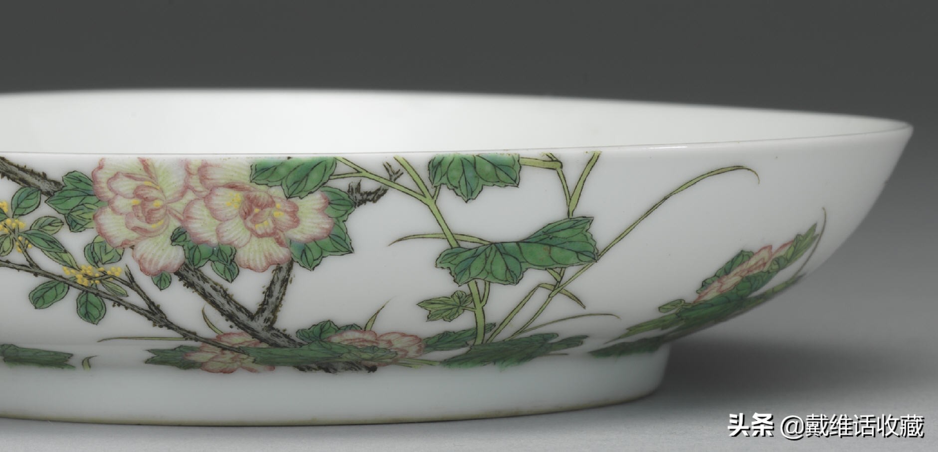 雍正珐琅彩真品款识用料,清雍正珐琅彩红料