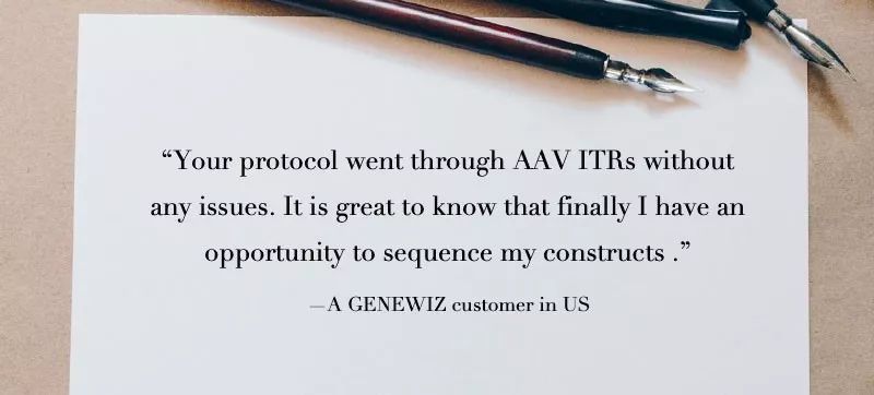 金唯智新型技术测通AAV-ITR区域，解决基因疗法痛点